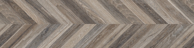 Mexen Native Black sample of glazed rectified porcelain stoneware G1, wood-like floor-wall tile, carving - TL704-00-S