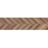 Mexen Native Brown glazed rectified gres sample G1, wood-like floor-wall tile, carving - TL704-01-S