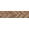Mexen Native Brown glazed rectified gres sample G1, wood-like floor-wall tile, carving - TL704-01-S