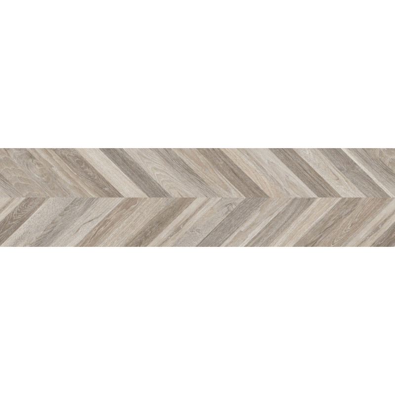 Mexen Native Gray glazed rectified tile sample G1, wood-look floor-wall, carving - TL704-02-S