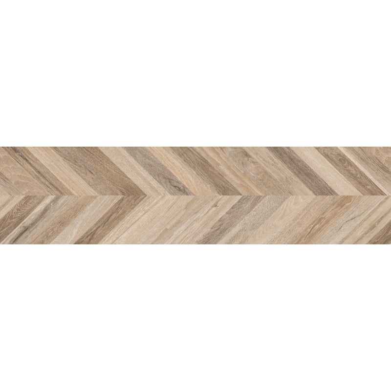 Mexen Native Miele glazed rectified gres sample G1, wood-like floor-wall tile, carving - TL704-03-S