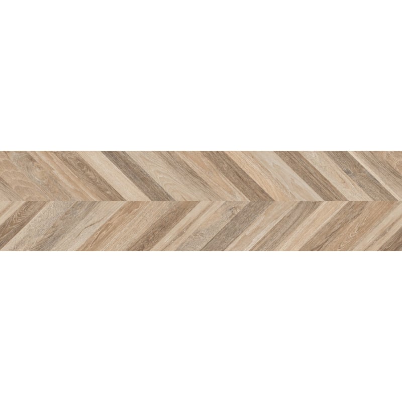 Mexen Native Miele glazed rectified gres sample G1, wood-like floor-wall tile, carving - TL704-03-S