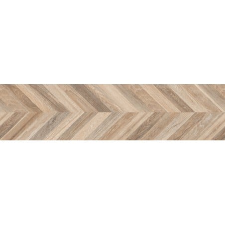 Mexen Native Miele glazed rectified gres sample G1, wood-like floor-wall tile, carving - TL704-03-S