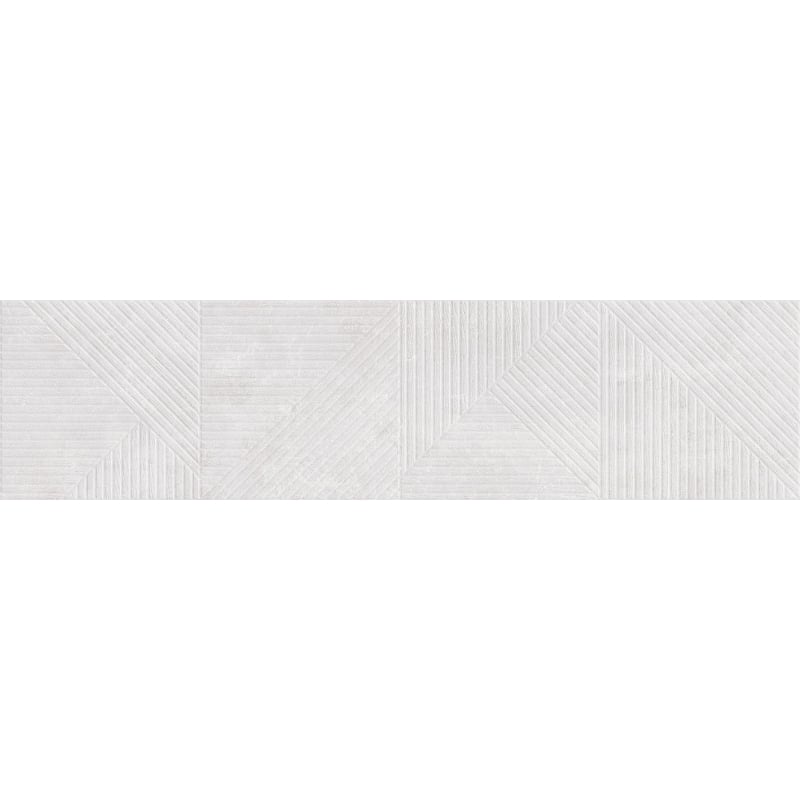 Mexen Magnifica Avenue Bianco glazed rectified gres sample, wall tile, matte - TL707-53-S