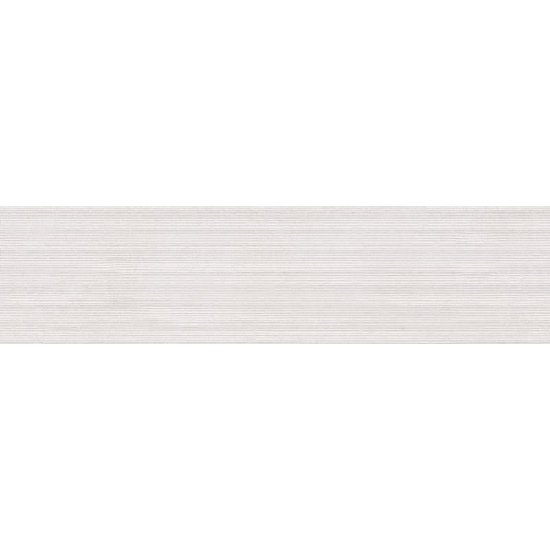 Mexen Oryol Liner White glazed rectified porcelain stoneware sample, wall tile, carving - TL708-50-S