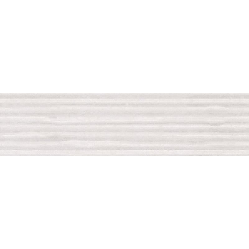 Mexen Oryol Liner White glazed rectified porcelain stoneware sample, wall tile, carving - TL708-50-S