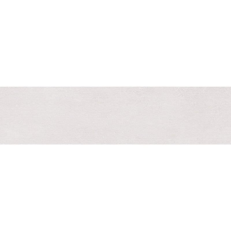 Mexen Oryol Liner White glazed rectified porcelain stoneware sample, wall tile, carving - TL708-50-S