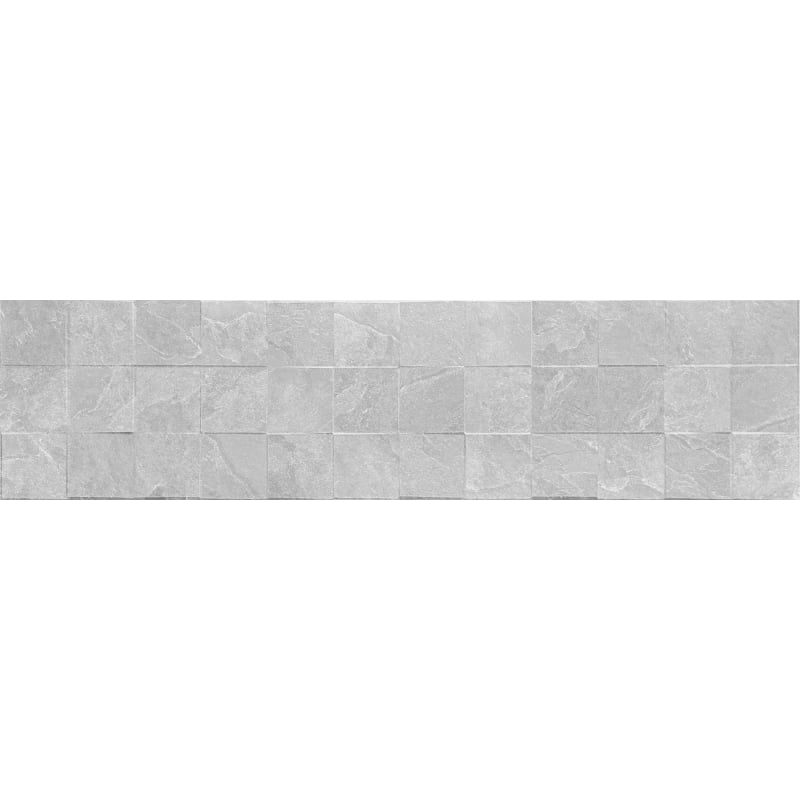 Mexen Icon Lyon Silver glazed stoneware sample rect. G1, wall tile, matte - TL712-55-S