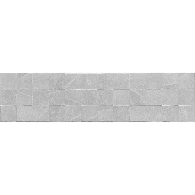 Mexen Icon Lyon Silver glazed stoneware sample rect. G1, wall tile, matte - TL712-55-S