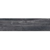 Mexen Riga Black sample of rectified glazed stoneware tile G1, wood-like floor-wall tile, matte - TL713-00-S