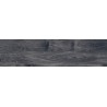 Mexen Riga Black sample of rectified glazed stoneware tile G1, wood-like floor-wall tile, matte - TL713-00-S