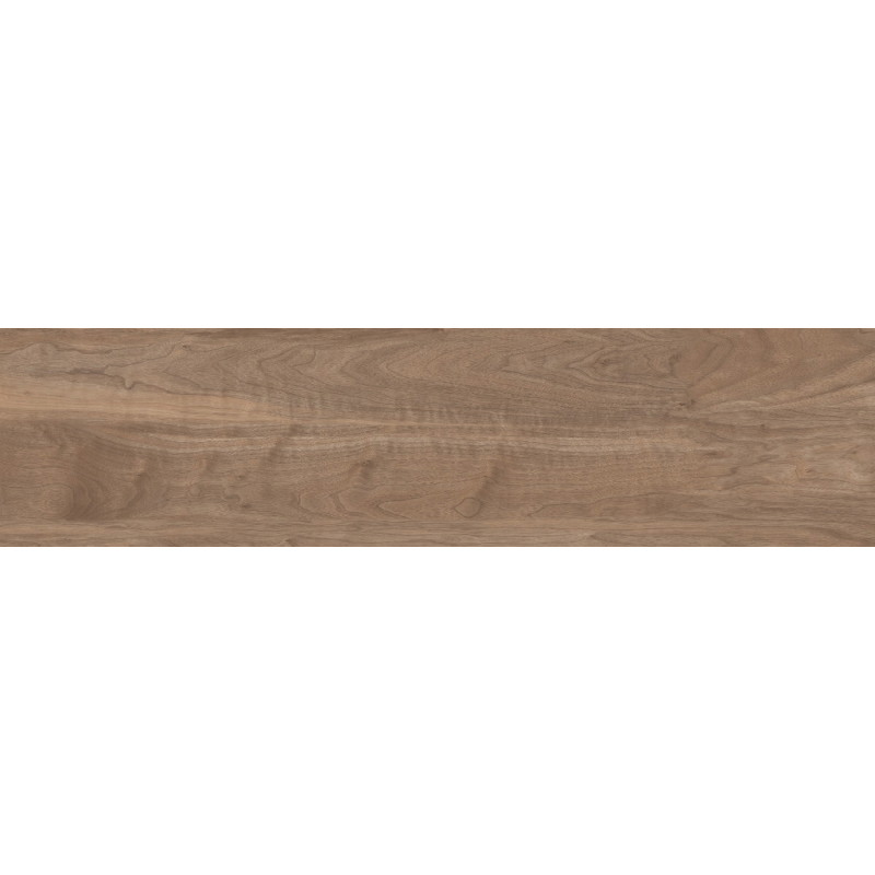Mexen Riga Brown glazed rectified porcelain stoneware sample, wood-like floor-wall tile, matte - TL713-01-S