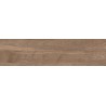 Mexen Riga Brown glazed rectified porcelain stoneware sample, wood-like floor-wall tile, matte - TL713-01-S