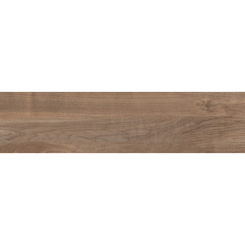 Mexen Riga Brown glazed rectified porcelain stoneware sample, wood-like floor-wall tile, matte - TL713-01-S