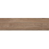 Mexen Riga Brown glazed rectified porcelain stoneware sample, wood-like floor-wall tile, matte - TL713-01-S