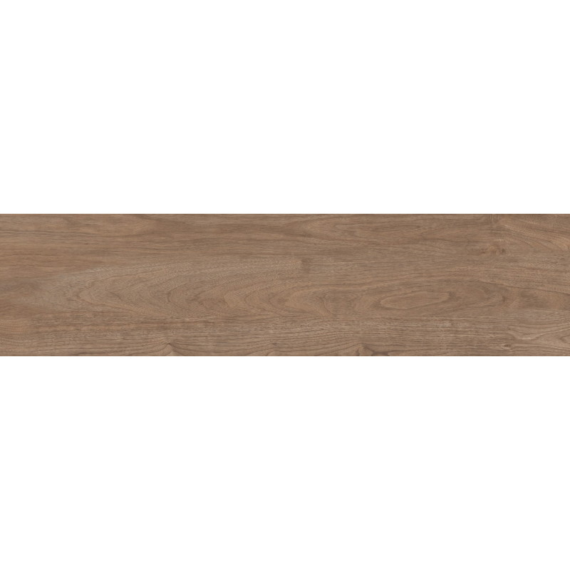 Mexen Riga Brown glazed rectified porcelain stoneware sample, wood-like floor-wall tile, matte - TL713-01-S