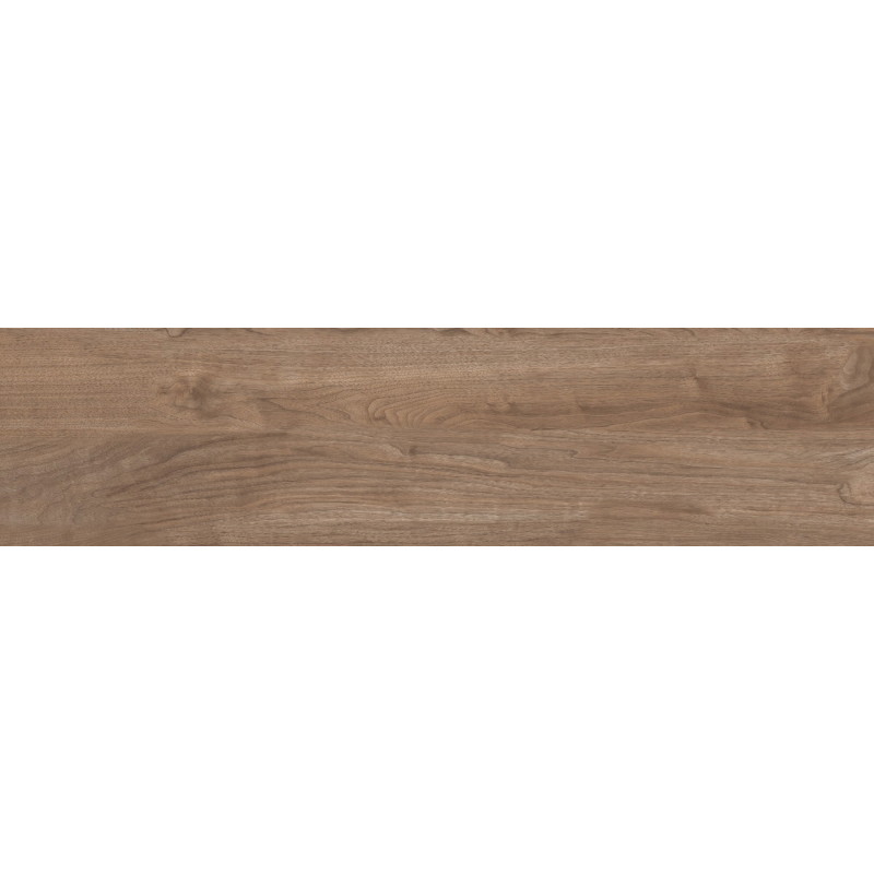 Mexen Riga Brown glazed rectified porcelain stoneware sample, wood-like floor-wall tile, matte - TL713-01-S