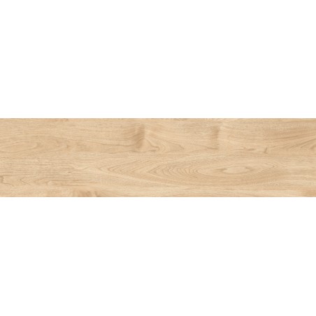 Mexen Riga Crema glazed rectified stoneware sample G1, wood-like floor-wall tile, matte - TL713-03-S