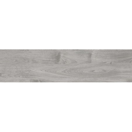 Mexen Riga Gray glazed rectified tile sample G1, wood-like floor-wall tile, matte - TL713-04-S