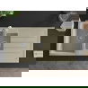 Mexen Andres 1.5-compartment granite sink with a drip tray and kitchen mixer tap Rita, Beige - 6515-69-670300-69