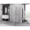 Mexen Exo-B Duo 3S 3-sided shower cabin with swing doors 90 x 100 cm, transparent, chrome - 814-090-100-01-00-3S