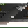 Mexen Milo 1-compartment granite sink with a kitchen mixer tap Rita, Black/Gold metallic - 6505-75-670300-70-B