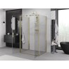 Mexen Exo-B Duo 3S 3-wall pivot shower cabin 100 x 85 cm, transparent, gold - 814-100-085-50-00-3S