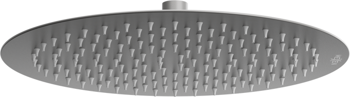 Mexen Slim 30 cm Showerhead, Brushed Gun Gray - 79230-66
