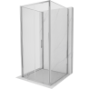 Mexen Exo-F 3S 3-wall folding shower cabin 70 x 70 cm, transparent, chrome - 816-070-070-01-00-3S