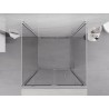 Mexen Exo-F 3S 3-wall folding shower cabin 75 x 75 cm, transparent, chrome - 816-075-075-01-00-3S