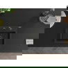 Mexen Milo 1-Bowl Granite Sink with Rita Kitchen Tap, Black - 6505-77-670300-70-B