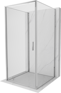 Mexen Exo-B 3S 3-Wall Hinged Shower Enclosure 85 x 85 cm, Transparent, Chrome - 817-085-085-01-00-3S