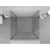 Mexen Exo-3S 3-sided swing shower cabin 85 x 85 cm, transparent, chrome - 817-085-085-01-00-3S