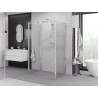 Mexen Exo-B 3S 3-wall hinged shower enclosure 70 x 100 cm, transparent, chrome - 817-070-100-01-00-3S