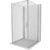 Mexen Exo-3S 3-sided swing shower cabin 90 x 90 cm, transparent, chrome - 819-090-090-01-00-3S