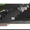 Mexen Vito 1-compartment granite sink with a kitchen mixer tap Rita, Black - 6503-77-670300-00
