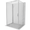Mexen Exo-3S 3-Wall Pivot Shower Cabin 115 x 120 cm, Transparent, Chrome - 819-115-120-01-00-3S
