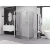 Mexen Exo-S 3S 3-wall sliding shower enclosure 145 x 70 cm, transparent, chrome - 8151-145-070-01-00-3S