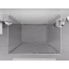 Mexen Exo-S 3S 3-Wall Sliding Shower Cabin 120 x 75 cm, Transparent, Chrome - 8151-120-075-01-00-3S