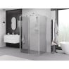 Mexen Exo-3S 3-wall sliding shower cabin 120 x 80 cm, transparent, chrome - 8151-120-080-01-00-3S