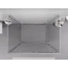Mexen Exo-3S 3-wall sliding shower cabin 120 x 80 cm, transparent, chrome - 8151-120-080-01-00-3S
