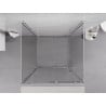 Mexen Exo-3S 3-sided sliding shower cabin 90 x 90 cm, transparent, chrome - 8151-090-090-01-00-3S