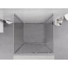 Mexen Exo-S 3S 3-sided sliding shower enclosure 90 x 90 cm, transparent, chrome - 8151-090-090-01-00-3S