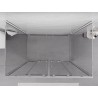 Mexen Exo-S Duo 3S 3-sided sliding shower cabin 150 x 75 cm, transparent, chrome - 8152-150-075-01-00-3S