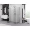 Mexen Exo-3S 3-wall sliding shower cabin 150 x 90 cm, transparent, chrome - 8152-150-090-01-00-3S