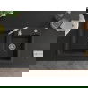Mexen Tomas 2-compartment granite sink 800 x 500 mm, Black/Gold metallic, siphon Chrome - 6516802000-75