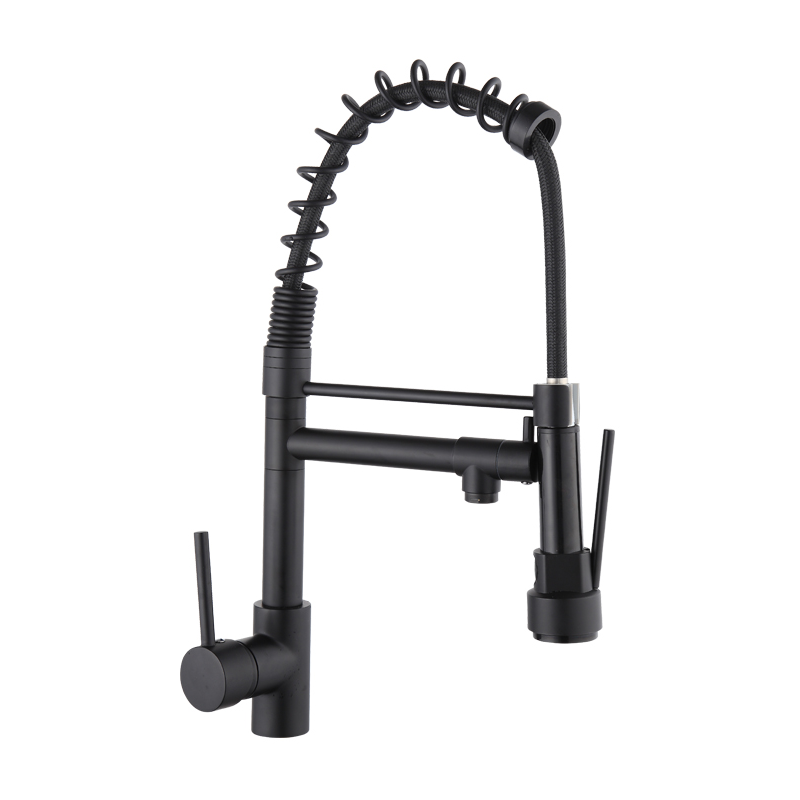 Mexen Corina kitchen tap, black - 670601-70