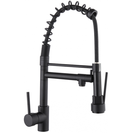 Mexen Corina kitchen tap, black - 670601-70