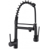 Mexen Corina kitchen mixer tap, Black - 670601-70