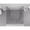 Mexen Exo-BR Duo 3S 3-sided Hinged Shower Enclosure 120 x 120 cm, Transparent, Chrome - 8182-120-120-01-00-3S